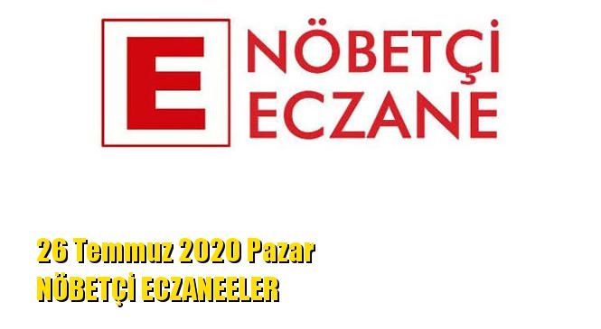 Mersin Nöbetçi Eczaneler 26 Temmuz 2020 Pazar