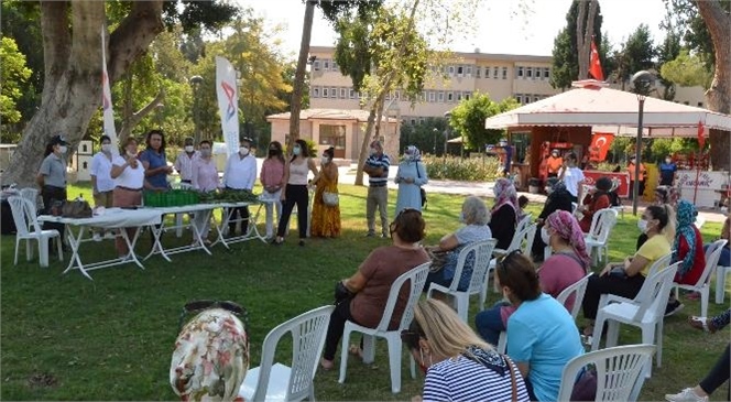 Mersin Büyükşehir, Kadın Emeğinin Gelire Dönüştürülmesine Destek Oluyor! Tarsus’tan Anamur’a Kadar Refüjler Zakkumlarla Güzelleşecek