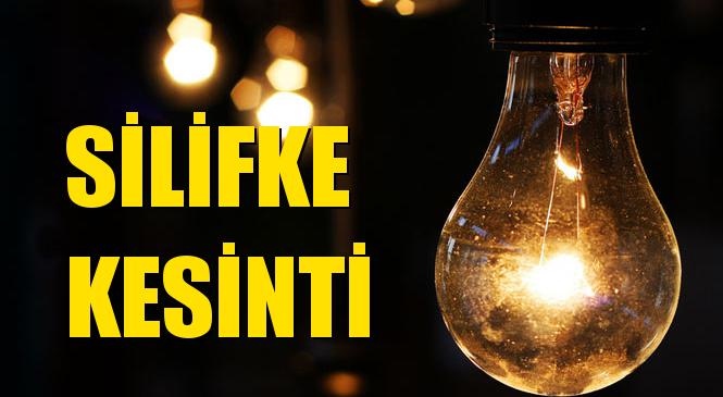 Silifke Elektrik Kesintisi 08 Ekim Perşembe