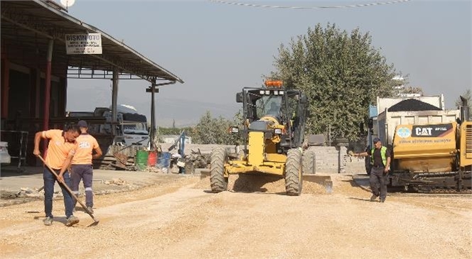 Mersin Büyükşehir, Üstyapı Çalışmalarını Sürdürüyor