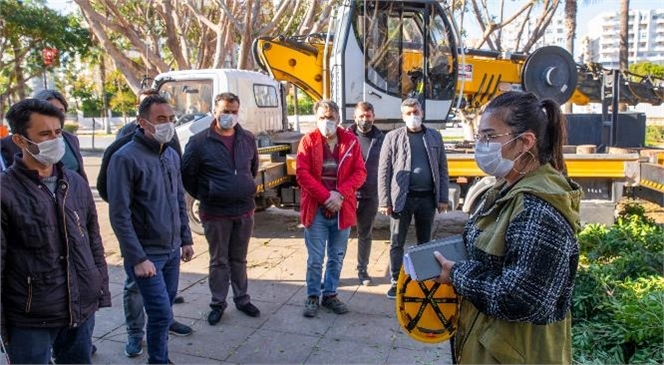 Büyükşehir’in Budama Ekibine Teorik ve Pratik Eğitim