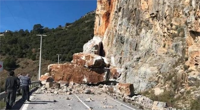 Patlatma Nedeni İle Mersin - Antalya Yolu 1 Gün Kapalı (Anamur - Gazipaşa Yolu)