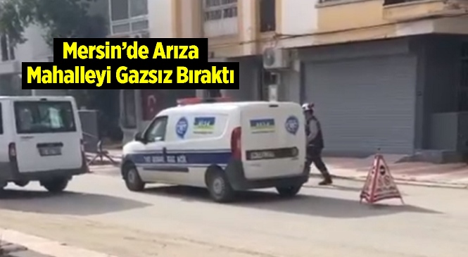 Doğalgaz Altyapısına Zarar Verilmesi Sonrası Yenişehir İlçesi Pirireis Mahallesindeki Çok Sayıda Evde Gaz Kesintisi Yaşandı