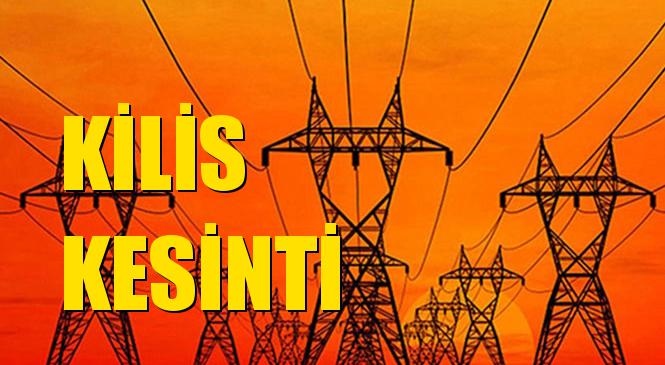 Kilis Elektrik Kesintisi 09 Nisan Cuma