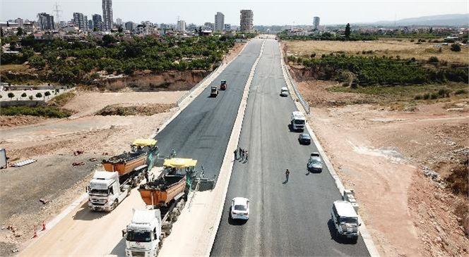 Mersin'de 4. Çevre Yolu Çalışmalarında Önemli Ölçüde İlerleme Sağlandı