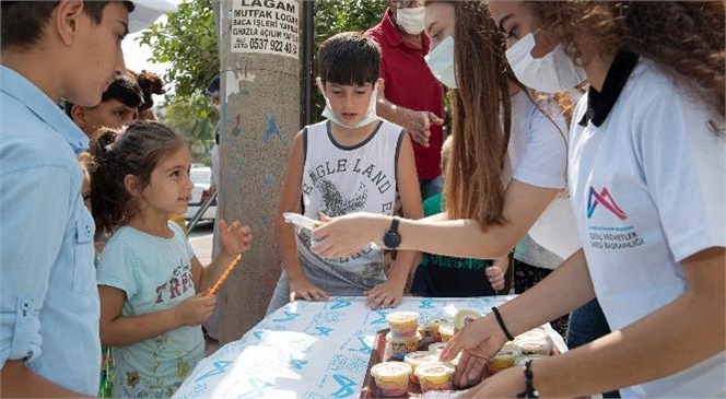 Dezavantajlı ve Kırsal Mahallelerdeki Çocuklara Büyükşehir’den Dondurmalı Sürpriz