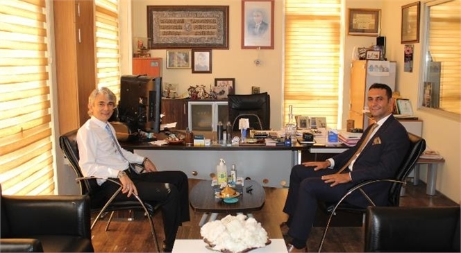 Tarsus SGK Müdürü Süleyman Metin Prim Borçlarına Ait Yapılandırma Hakkında Tarsus Ticaret Borsasını Ziyaret Etti