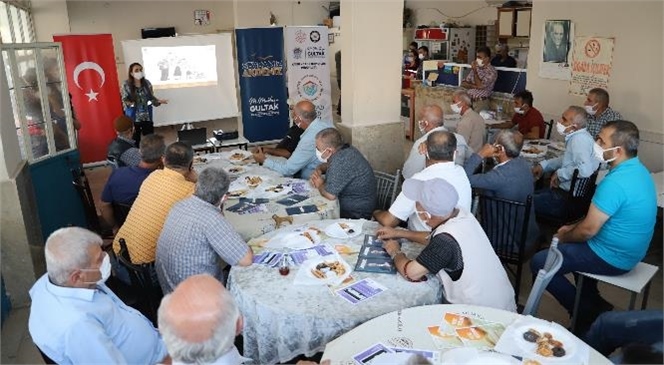 Mersin Akdeniz'deki Kahvehanelerde Kadına Yönelik Şiddetle Mücadele Sohbeti