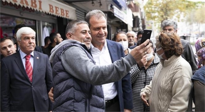 Toroslar İlçesi Esnafından Başkan Seçer’e Yoğun İlgi