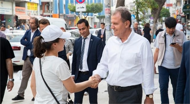 İstiklal Caddesi Çalışmaları İçin Esnaf ve Vatandaştan Seçer’e Teşekkür