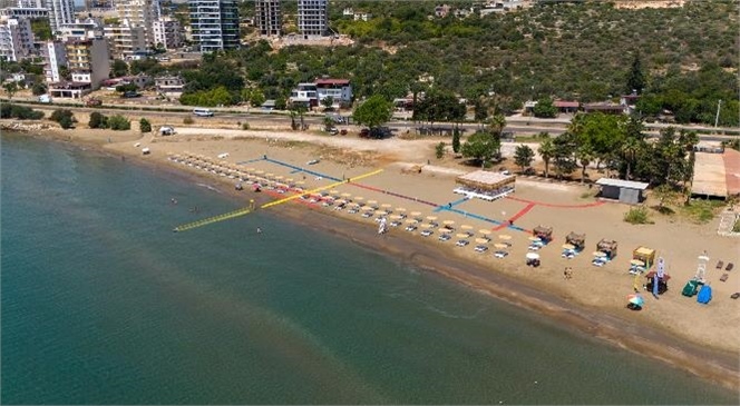 Mersin Büyükşehir’in Plajları Yenilenen Konsepti İle Sezona Hazır