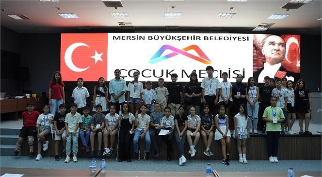 Mersinli Çocukların Sesi Çocuk Meclisi Temmuz Ayı Olağan Toplantısını Düzenledi