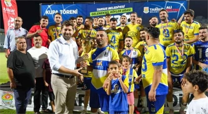 TARSUS KÖYLERARASI FUTBOL TURNUVASININ ŞAMPİYONU ALİEFENDİOĞLU