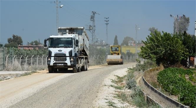 TARSUS’TA YOL ÇALIŞMALARI...