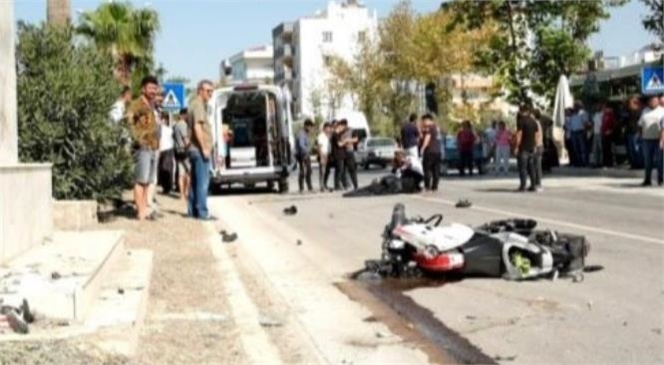 Mersin’de Trafik Kazası: 1 Ölü, 1 Yaralı