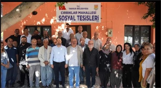 CHP TARSUS İLÇE ÖRGÜTÜNDEN TARSUS’UN KIRSAL MAHALLELERİNE ZİYARET