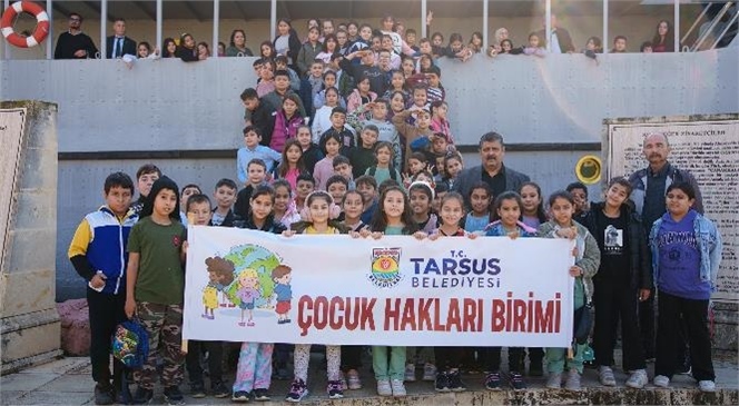 TARSUS’TA ÇOCUKLAR, HAKLARINI ÖĞRENDİ, EĞLENCELİ ANILAR BİRİKTİRDİ