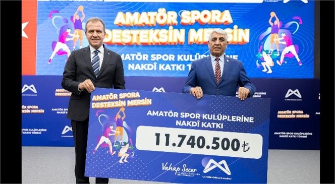 BÜYÜKŞEHİR’DEN AMATÖR SPOR KULÜPLERİNE NAKDİ DESTEK