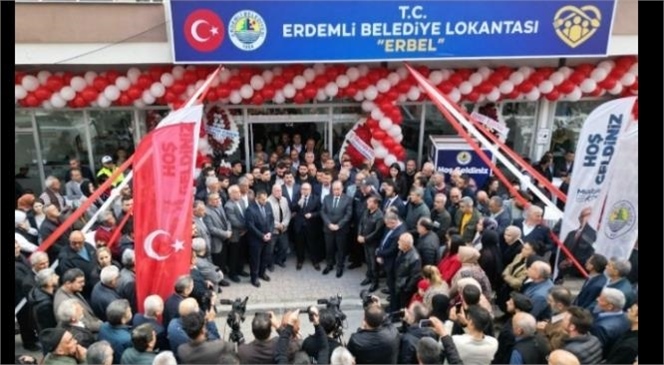 ERDEMLİ BELEDİYESİ KENT LOKANTASI (ERBEL) HİZMETE AÇILDI